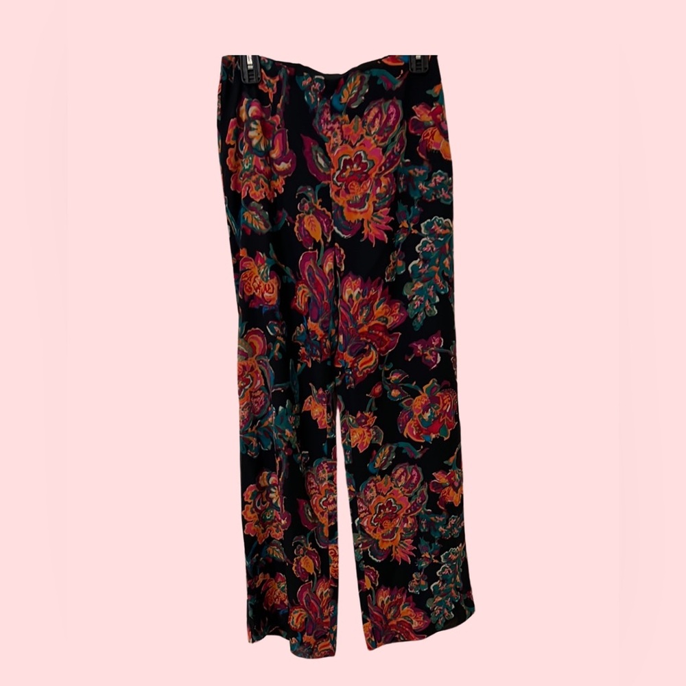 Ralph Lauren Black Wide Leg Pants